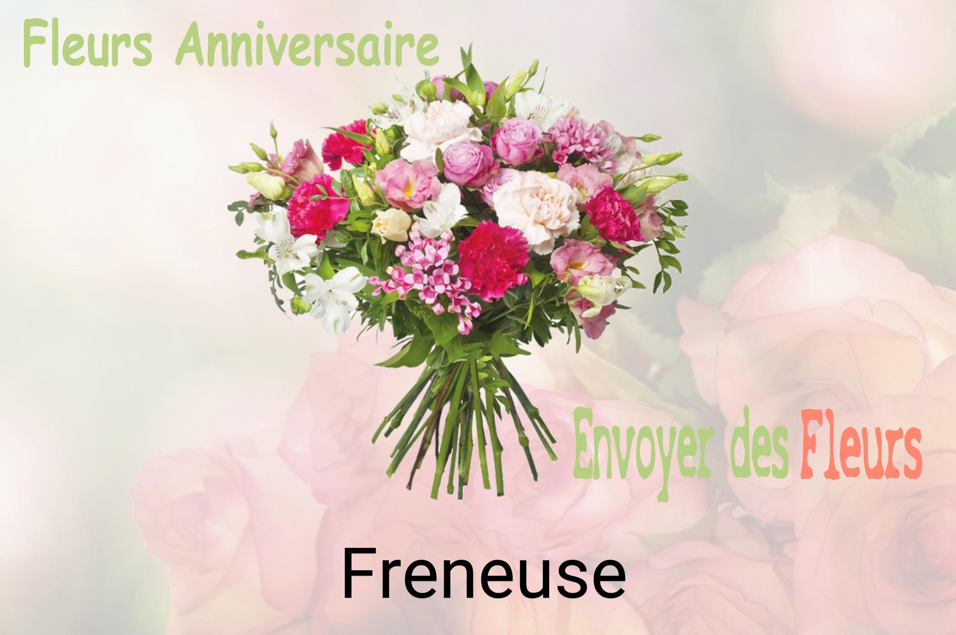 Bouquet de fleurs d’anniversaire livré à Freneuse